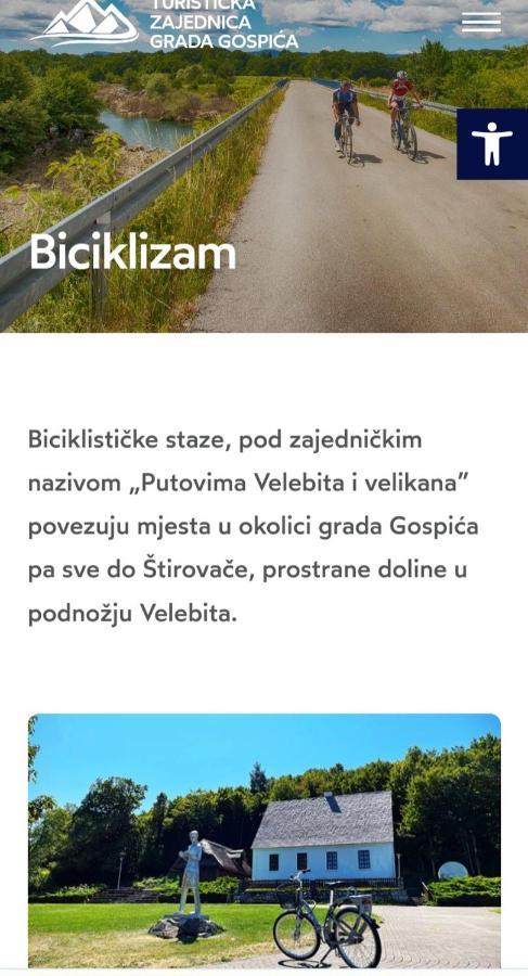 Apartman Antonio Gospic Ngoại thất bức ảnh